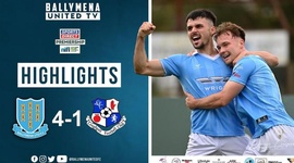 Premiership: Ballymena Utd 4 - 1 Loughgall FC (2024-2025)