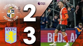 Premier League: Luton Town 2 - 3 Aston Villa (2023-2024)