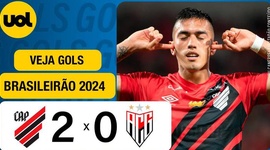 Brasileirão: Athletico-PR 2 - 0 Atlético-GO (2024)