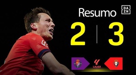 La Liga: Valladolid 2 - 3 Osasuna (2024-2025)