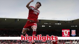 Championship: Middlesbrough 2 - 0 Stoke City (2024-2025)