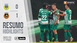 Liga Portugal Bwin: Arouca 0 - 1 Rio Ave (2022-2023)