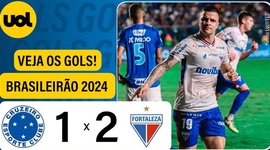Brasileirão: Cruzeiro 1 - 2 Fortaleza (2024)