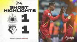 Premier League: Newcastle 1 - 1 Watford (2021-2022)