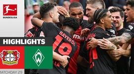 Bundesliga: Leverkusen 5 - 0 Werder Bremen (2023-2024)