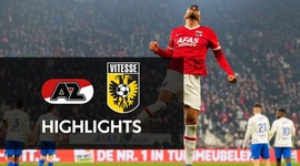 Eredivisie League: AZ 3 - 1 Vitesse (2021-2022)