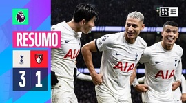 Premier League: Tottenham 3 - 1 AFC Bournemouth (2023-2024)