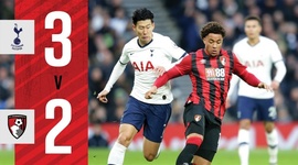 Premier League: Tottenham 3 - 2 AFC Bournemouth (2019-2020)