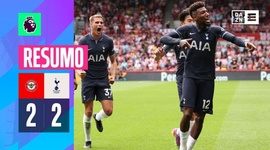 Premier League: Brentford 2 - 2 Tottenham (2023-2024)