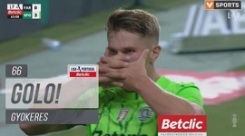Liga Portugal Betclic: Farense vs Sporting, Golo 0-3 Gyokeres (2024-2025)