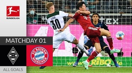 Bundesliga: Mönchengladbach 1 - 1 Bayern München (2021-2022)