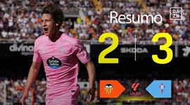 La Liga: Valência 2 - 3 Celta de Vigo (2025-2026)