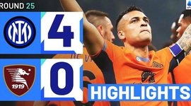 Serie A: Inter 4 - 0 Salernitana (2023-2024)