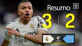 La Liga: Real Madrid 3 - 2 Celta de Vigo (2024-2025)