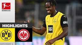 Bundesliga: Dortmund 2 - 0 Frankfurt (2024-2025)