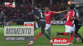 Liga Portugal Betclic: Casa Pia vs Benfica, Jogada Arthur Cabral, 2' (2024-2025)