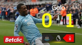 Premier League: Newcastle vs Nottingham Forest, Golo 0-1 Hudson-Odoi (2024-2025)