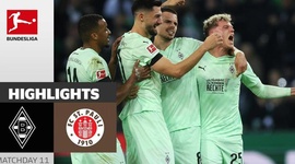 Bundesliga: Mönchengladbach 2 - 0 FC St. Pauli (2024-2025)
