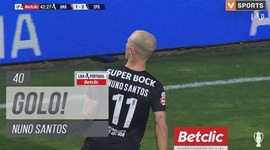 Liga Portugal Betclic: CF Estrela Amadora vs Sporting, Golo 1-2 Nuno Santos (2023-2024)