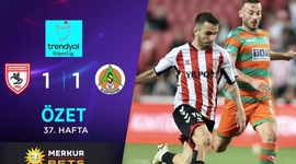 Super Ligi: Samsunspor 1 - 1 Alanyaspor (2023-2024)