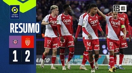 Ligue 1: Toulouse 1 - 2 Monaco (2023-2024)
