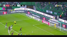Liga Portugal Betclic: Sporting (1-1) CF Estrela Amadora, Golo Léo Jabá (g.p.), 50m (2023-2024)