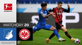Bundesliga: 1899 Hoffenheim 1 - 3 Frankfurt (2020-2021)