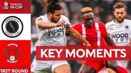 FA Cup: Boreham Wood 1 - 3 g.p Leyton Orient (2024-2025)