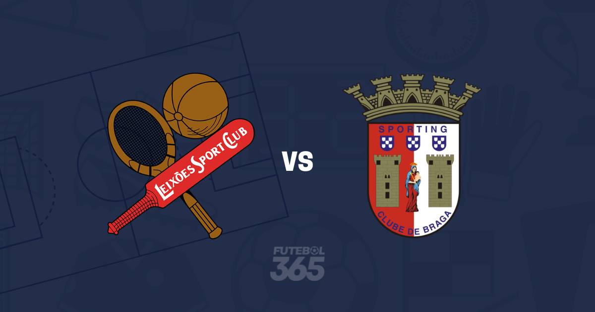 EM DIRETO: Acompanhe o Leixões vs Sp. Braga da Taça de Portugal
