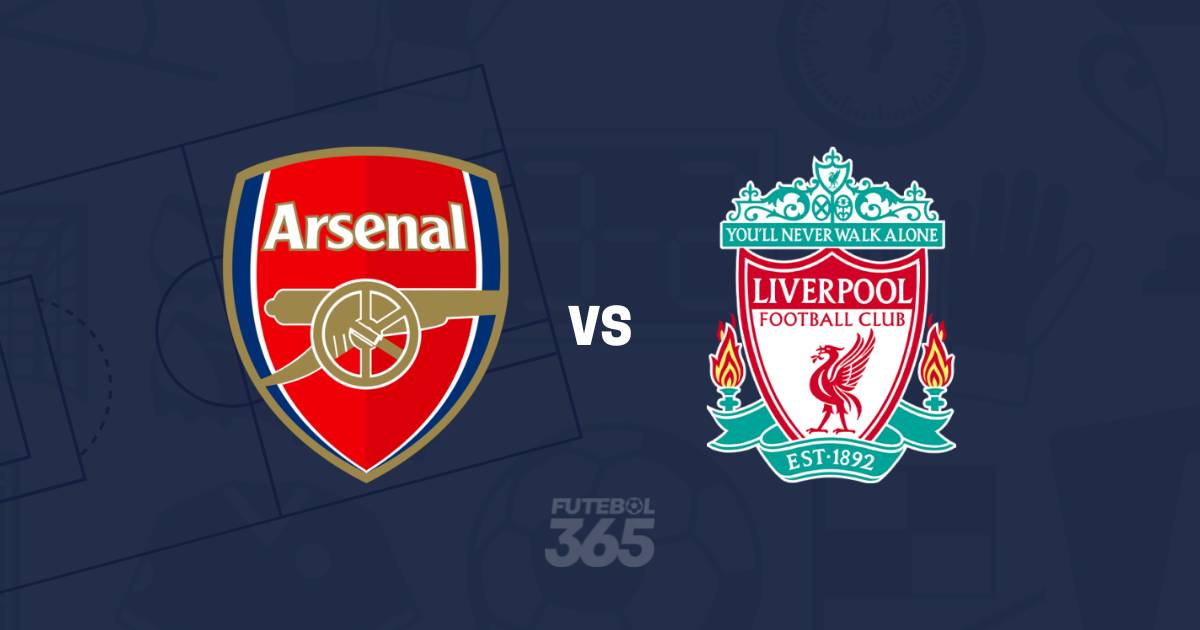 EM DIRETO: Acompanhe o Arsenal vs Liverpool da Premier League