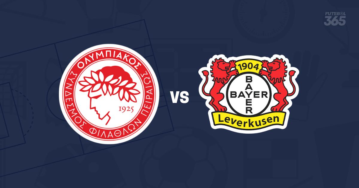 EM DIRETO: Acompanhe o Olympiakos vs Leverkusen da Liga Campeões