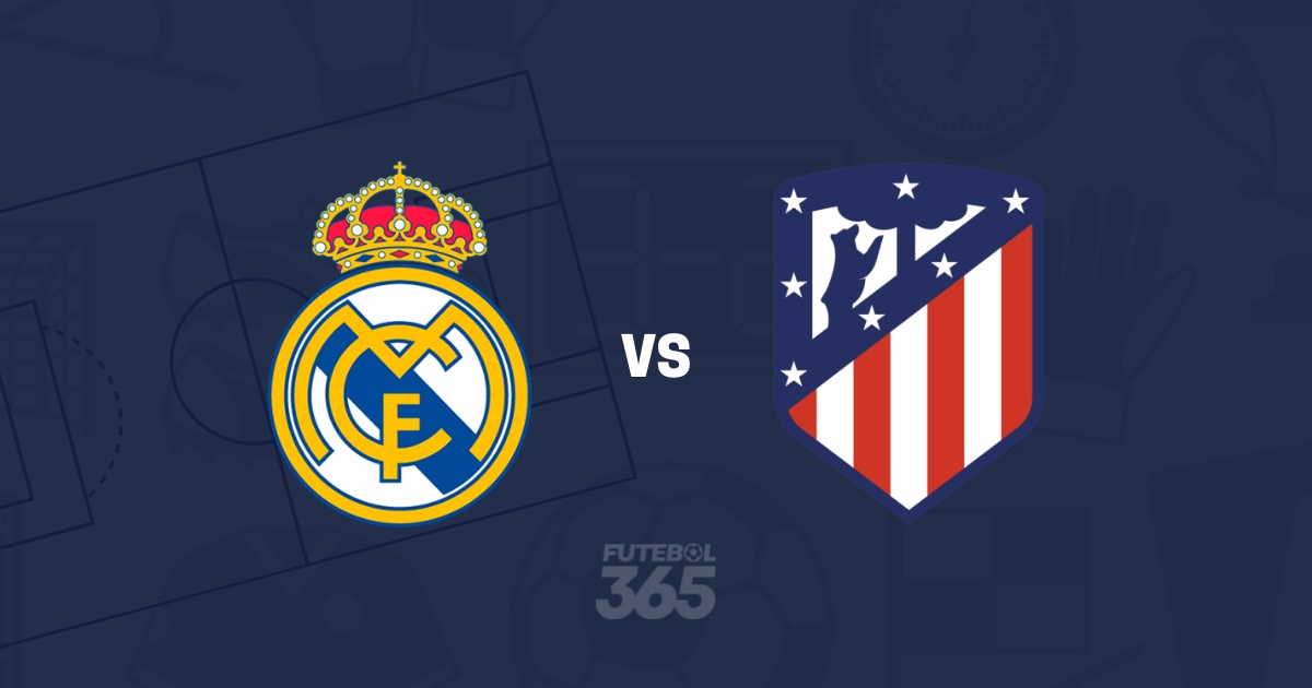 EM DIRETO: Acompanhe o Real Madrid vs Atlético Madrid da Liga Campeões