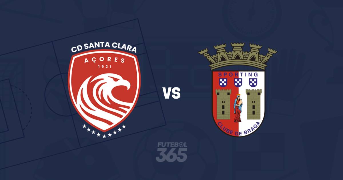 EM DIRETO: Acompanhe o Santa Clara – Sp. Braga da I Liga (c/Áudio)