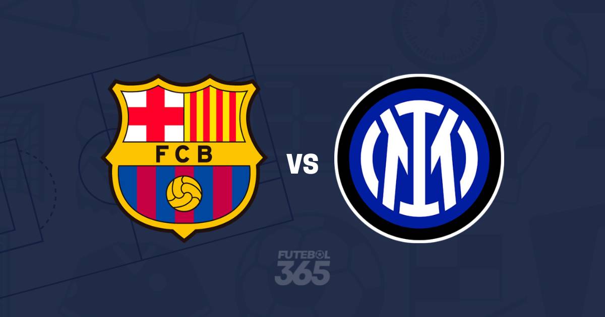 EM DIRETO: Acompanhe o Barcelona vs Inter da Liga Campeões