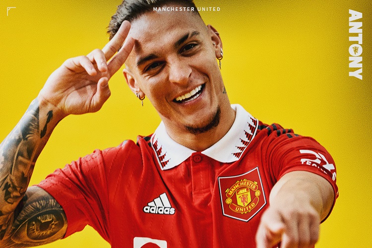 Mercado: Manchester United une rei dos milhões Antony à continuidade de Cristiano Ronaldo