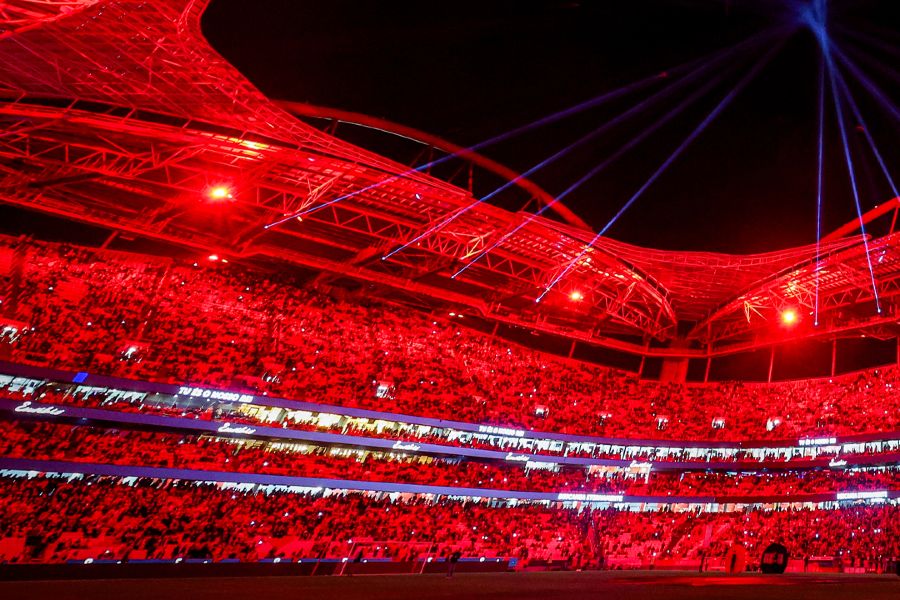 Estádio da Luz bate recorde de assistência com 66.387 espectadores