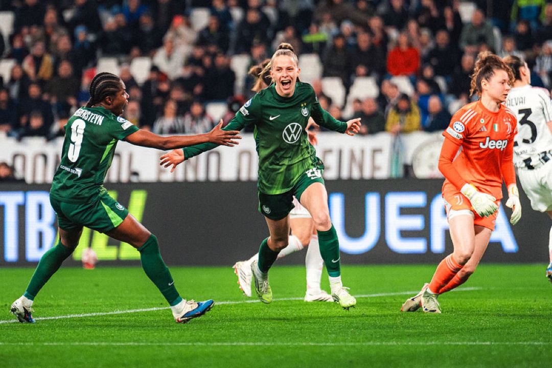Wolfsburgo e Manchester United fecham os quartos da Champions Feminina