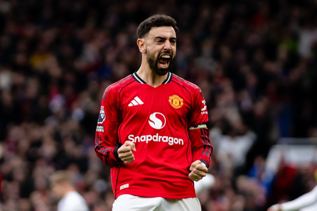Bruno Fernandes bate recorde de assistências no Manchester United numa época