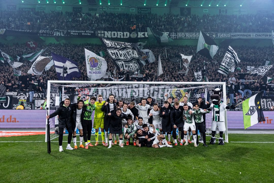 Mönchengladbach volta a vencer e salta da zona de despromoção para 12.º