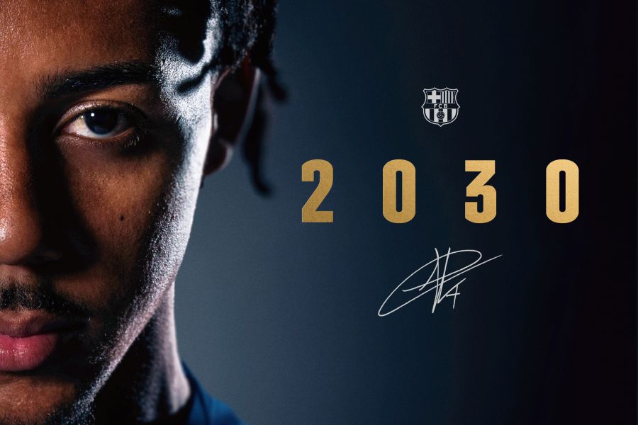 Koundé renova com o FC Barcelona até 2030