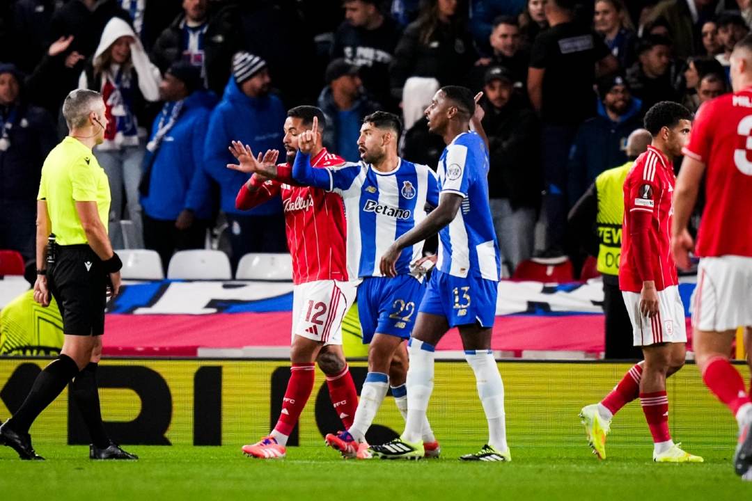 Liga Europa: FC Porto reencontra Nottingham Forest e fantasma dos ingleses