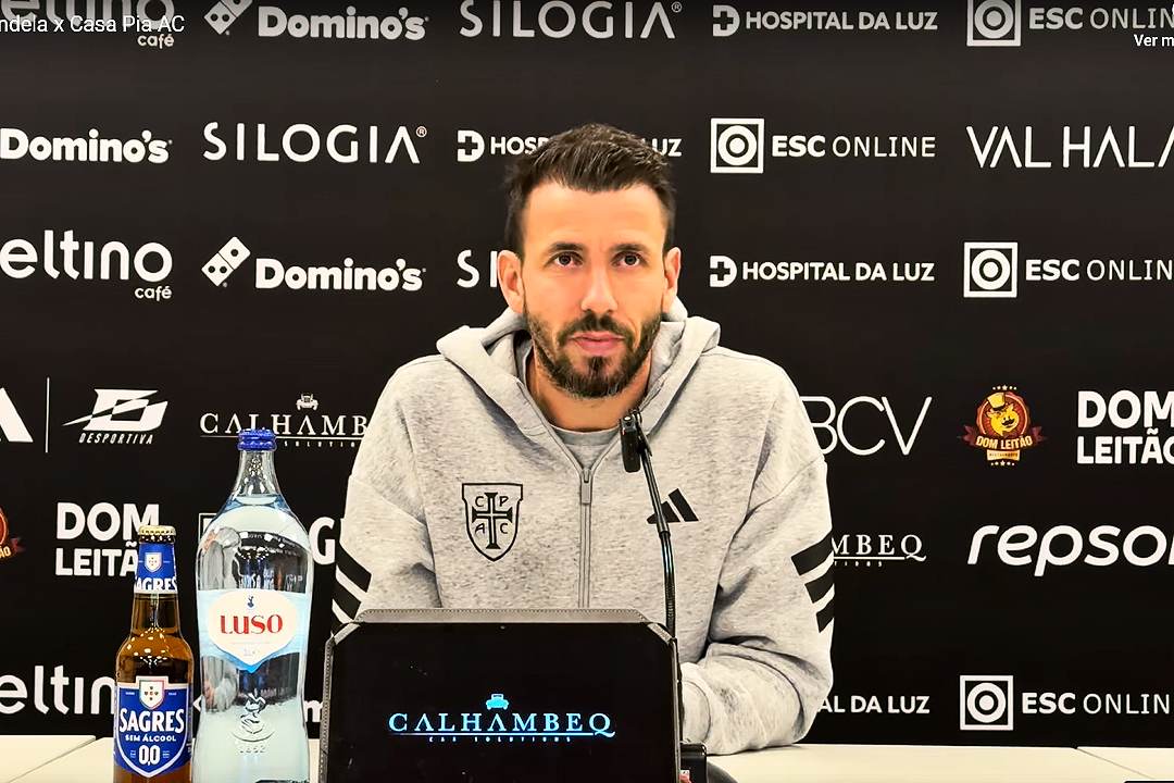 Gonçalo Brandão rejeita jogo “de vida ou morte” para o Casa Pia em Tondela