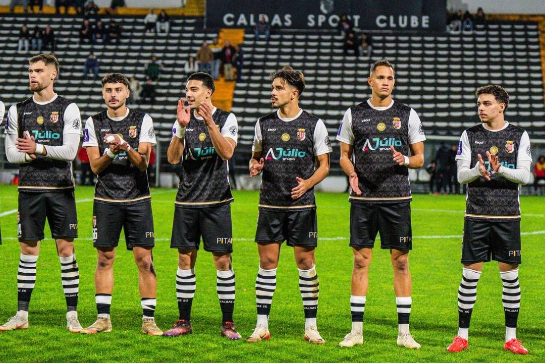 Taça de Portugal: Plantel do Caldas "avalia" participação no jogo com Sporting de Braga