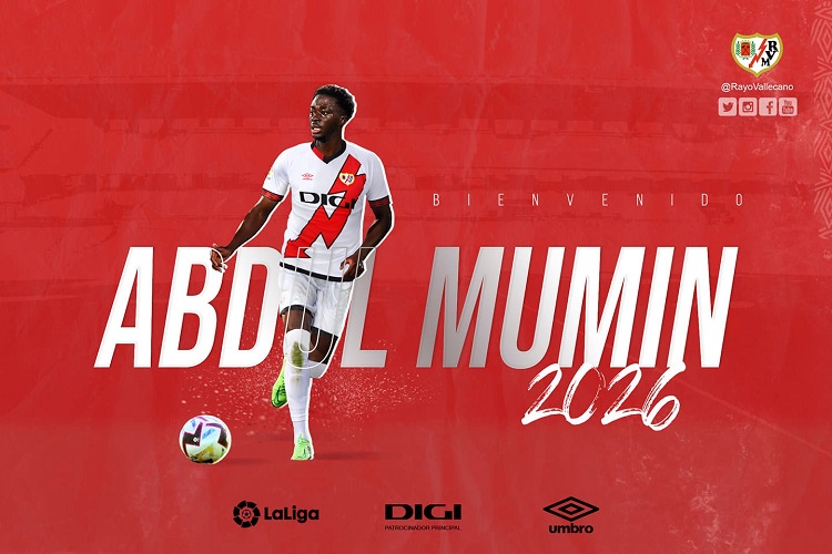 Mercado: Vitória de Guimarães vende Mumin ao Rayo Vallecano por 1,5M€ e mantém 50% do passe