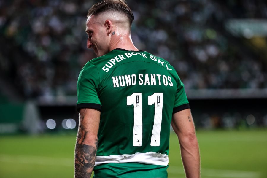 Sporting: Golo de "Letra" de Nuno Santos nomeado para o Prémio Puskás (c/vídeo)