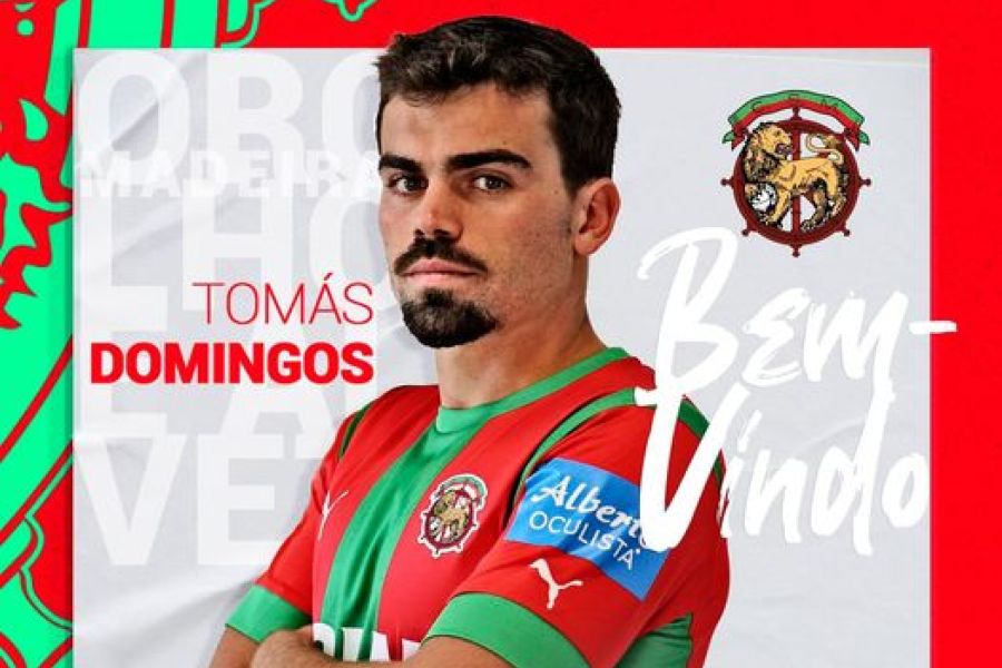 OFICIAL: Tomás Domingos assina por duas épocas pelo Marítimo