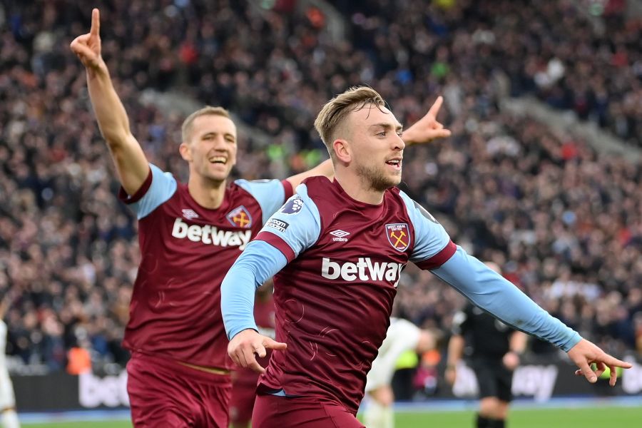 West Ham vence na receção ao United e agrava crise dos 'red devils' na Premier League