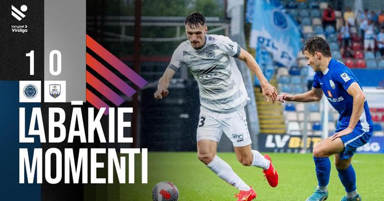 Virsliga: Riga FC 1 - 0 BFC Daugavpils (2024)