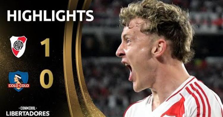 Copa Libertadores: River Plate 1 - 0 Colo-Colo (2024)