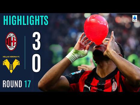 Serie A: Milan 3 - 0 Verona (2025-2026)